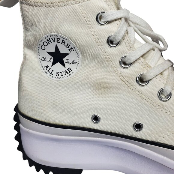 Converse Run Star Hike Platform Canvas Shoes Hi-Tops Mens 8.5/Womens 10 - Picture 6 of 9